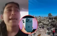 ¡Polémica! Joven venezolana pide 3 iPhone y una MacBook tras perderlo todo por doble terremoto