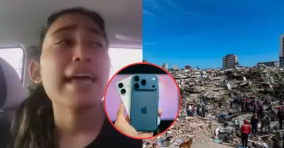 Joven venezolana pide 3 iphone y una Macbook tras perder todo en sismos de Venez