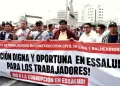 Trabajadores de construcci�n civil realizan marcha nacional este 2 de julio para exigir reformas en EsSalud