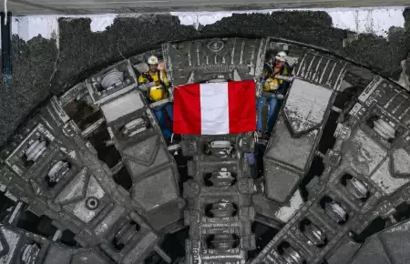 Tuneladora "Delia" culmina excavaci�n para la L�nea 2
