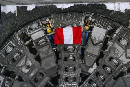 Tuneladora "Delia" culmina excavaci�n para la L�nea 2
