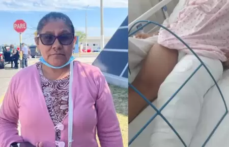 Estado de salud de menor atropellada sigue siendo delicado.