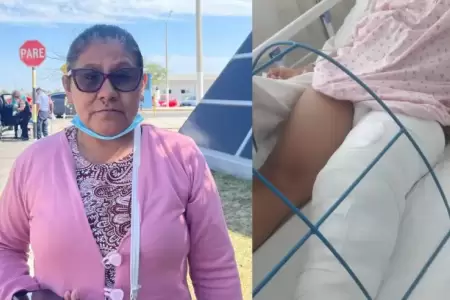 Estado de salud de menor atropellada sigue siendo delicado.
