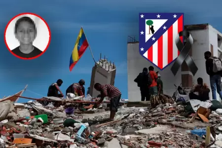 El Atl�tico de Madrid emiti� sus condolencias.