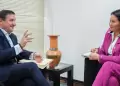 Renzo Reggiardo se re�ne con Keiko Fujimori para coordinar acciones prioritarias en el pa�s