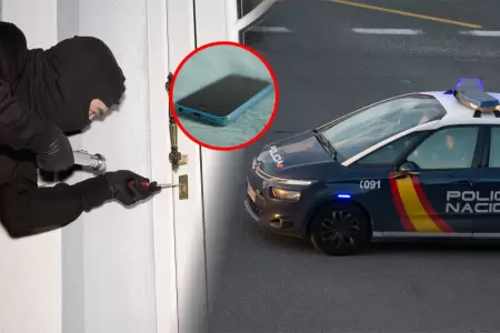 El ladr�n dej� rastro de su crimen.