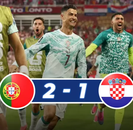 Portugal se salv� del tiempo suplementario tras gol anulado para los croatas.