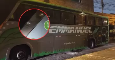 Atacan bus de la empresa Emmanuel por tercera vez en menos de 48 horas