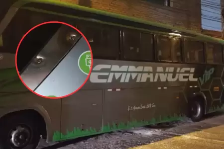 Atacan bus de la empresa Emmanuel por tercera vez en menos de 48 horas