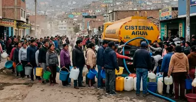 Sin agua potable el 4 y 5 de julio: distritos afectados.