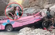 Autobús se precipitó por un barranco: Reportan al menos 40 muertos y varios heridos tras el accidente