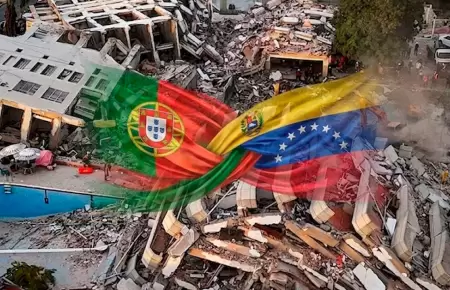 Portugal decreta duelo nacional tras terremotos en Venezuela.