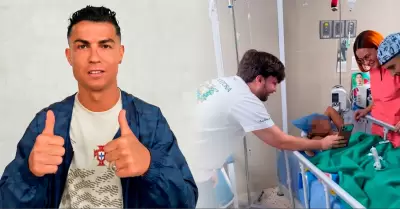 CR7 conmovi� a muchos.