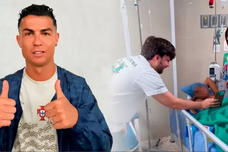 CR7 conmovi� a muchos.
