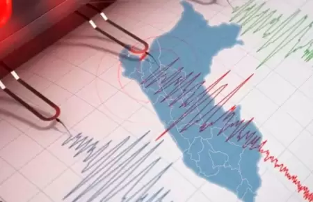 Sismo en el Per� hoy, 4 de julio