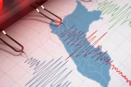 Sismo en el Per� hoy, 4 de julio