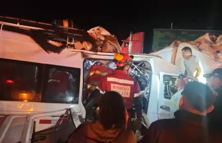 Accidente de tr�nsito en Huaura