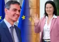 Pedro S�nchez y la UE felicitan a Keiko Fujimori tras ser proclamada presidenta electa del Per�