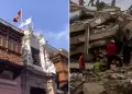 Canciller�a reporta el fallecimiento de tres peruanos y que siete est�n desaparecidos tras devastadores sismos en Venezuela