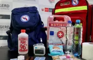 El Minsa RECOMIENDA que la mochila de emergencia para sismos se implemente por grupos