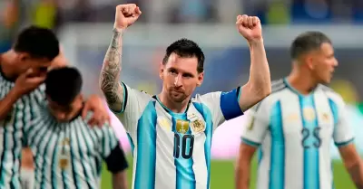 Messi y su frase dicha a periodista Sofi Mart�nez.
