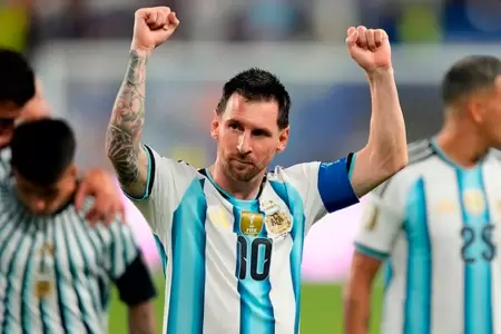 Messi y su frase dicha a periodista Sofi Mart�nez.