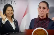 Eduardo Ver�stegui recomienda no invitar a Claudia Sheinbaum a la toma de mando de Keiko Fujimori