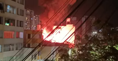 Incendio en Magdalena