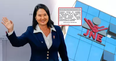 La autoridad electoral public� la resoluci�n oficial en El Peruano.