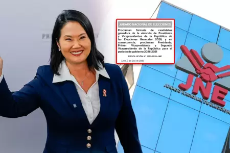 La autoridad electoral public� la resoluci�n oficial en El Peruano.