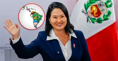 Fujimori es adem�s la primera mandataria electa en el pa�s.