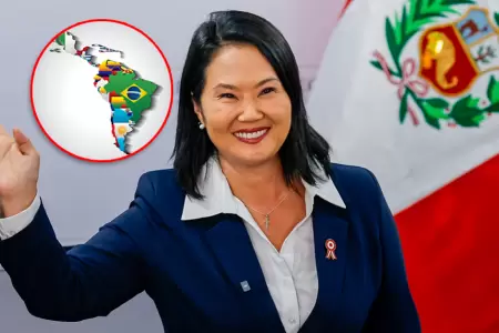 Fujimori es adem�s la primera mandataria electa en el pa�s.