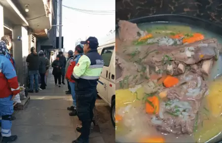Adulto mayor fallece tras presunto atragantamiento al tomar caldo de cordero