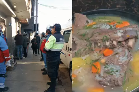 Adulto mayor fallece tras presunto atragantamiento al tomar caldo de cordero
