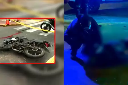 Accidente se produjo durante la madrugada.