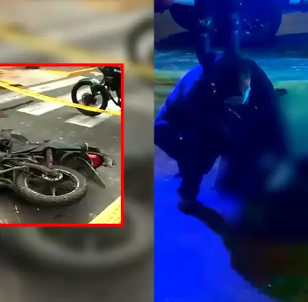 Accidente se produjo durante la madrugada.