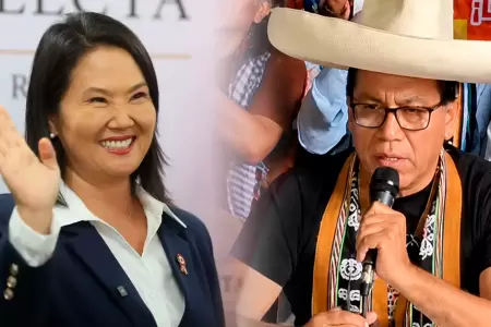 Roberto S�nchez se pronuncia tras proclamaci�n de Keiko Fujimori.
