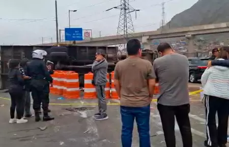 Tr�gico accidente en la V�a de Evitamiento deja una v�ctima mortal.
