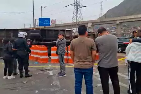 Tr�gico accidente en la V�a de Evitamiento deja una v�ctima mortal.