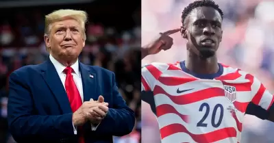 El presidente agradeci� a la FIFA.