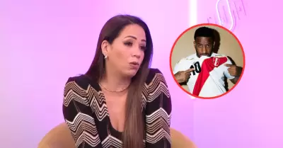 Melissa Klug sobre el futuro de su hijo con Farf�n en el f�tbol