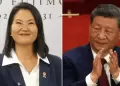 Xi Jinping felicit� a Keiko Fujimori tras su proclamaci�n como presidenta electa de Per� para el periodo 2026-2031