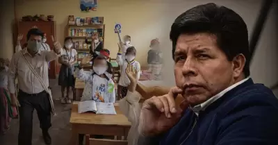 Pedro Castillo saluda por el d�a del maestro