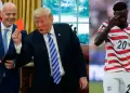 Donald Trump afirma que llam� a la FIFA por la expulsi�n de Folarin Bolagun: "Yo no sab�a que signficaba eso"