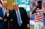 Donald Trump afirma que llam� a la FIFA por la expulsi�n de Folarin Bolagun: "Yo no sab�a que signficaba eso"