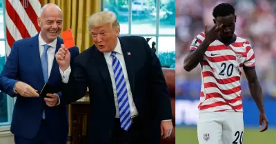 Trump admite que llam� a la FIFA por la expulsi�n de Bolagun