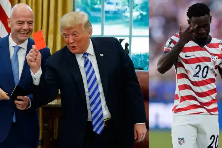 Trump admite que llam� a la FIFA por la expulsi�n de Bolagun