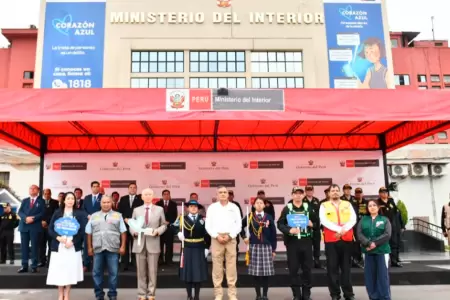 Mininter Coraz�n Azul.