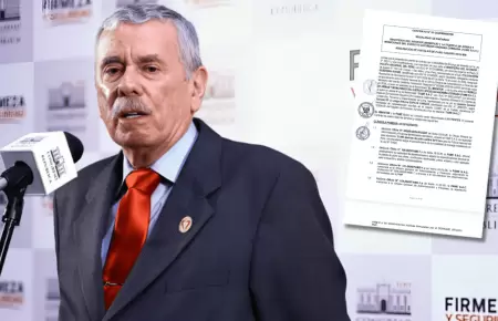 Rospigliosi denuncia adquisici�n de pistolas del Mininter destinadas a la PNP