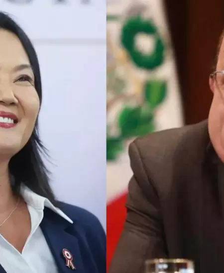 Keiko Fujimori / Julio Velarde.